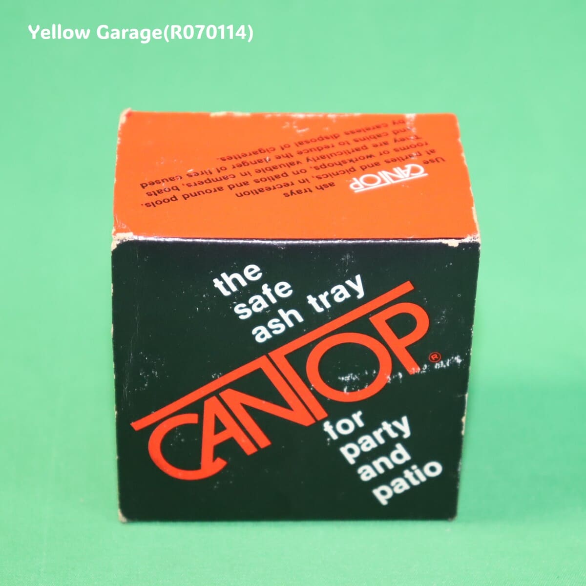 GUINNESS × CAN-TOP セーフティ灰皿（空き缶用アタッチメント付き・箱付き）