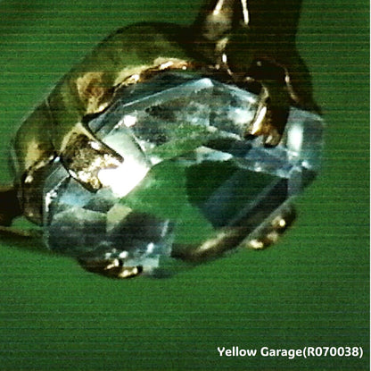 ヴィンテージ イギリス製 ブルートパーズリング（専用ケース付き）