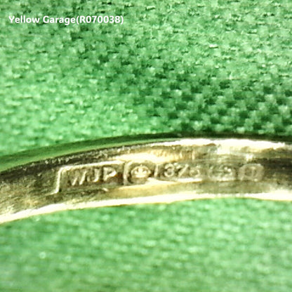 ヴィンテージ イギリス製 ブルートパーズリング（専用ケース付き）