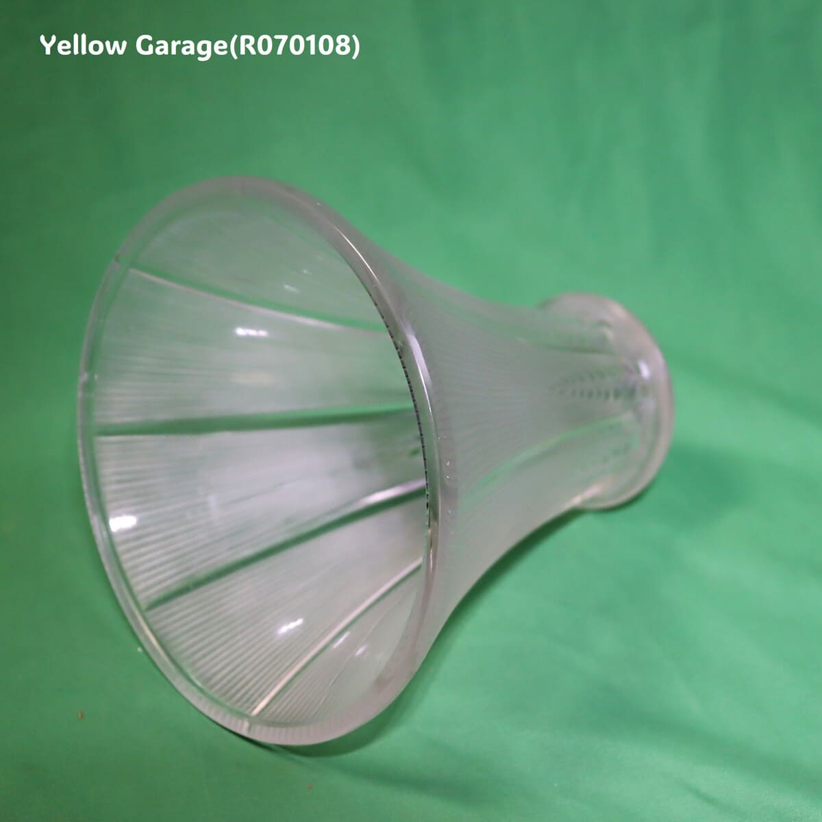 【R. Lalique】ヴィンテージ フロステッドガラスベース《麦穂文様》フランス製