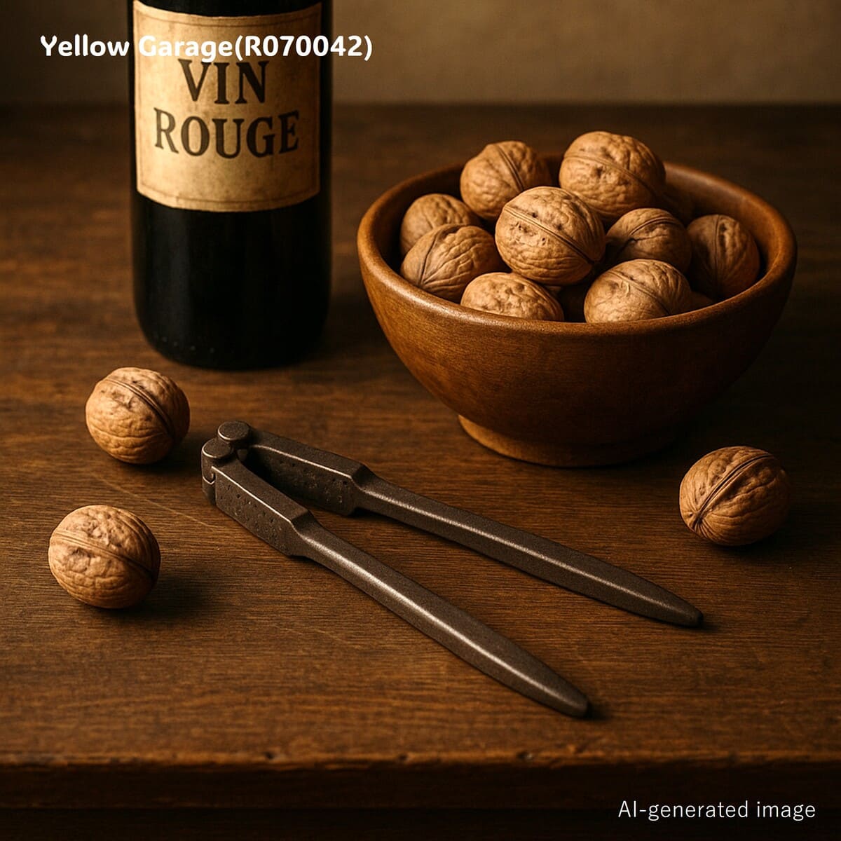 鉄製のアンティーク・ナッツクラッカー|無駄のない直線的なデザイン