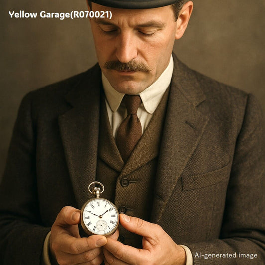 アンティーク懐中時計（スターリングシルバーケース）