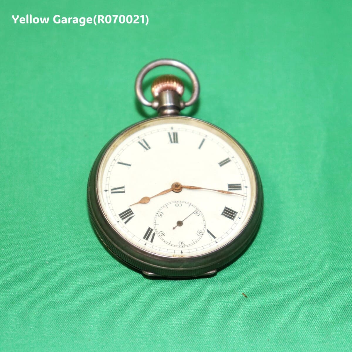 アンティーク懐中時計（スターリングシルバーケース）