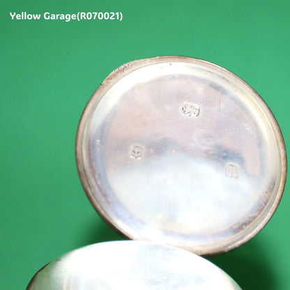 英国ホールマーク純銀ケース × スイス製ムーブメント