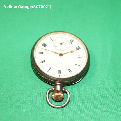 英国ホールマーク純銀ケース × スイス製ムーブメント