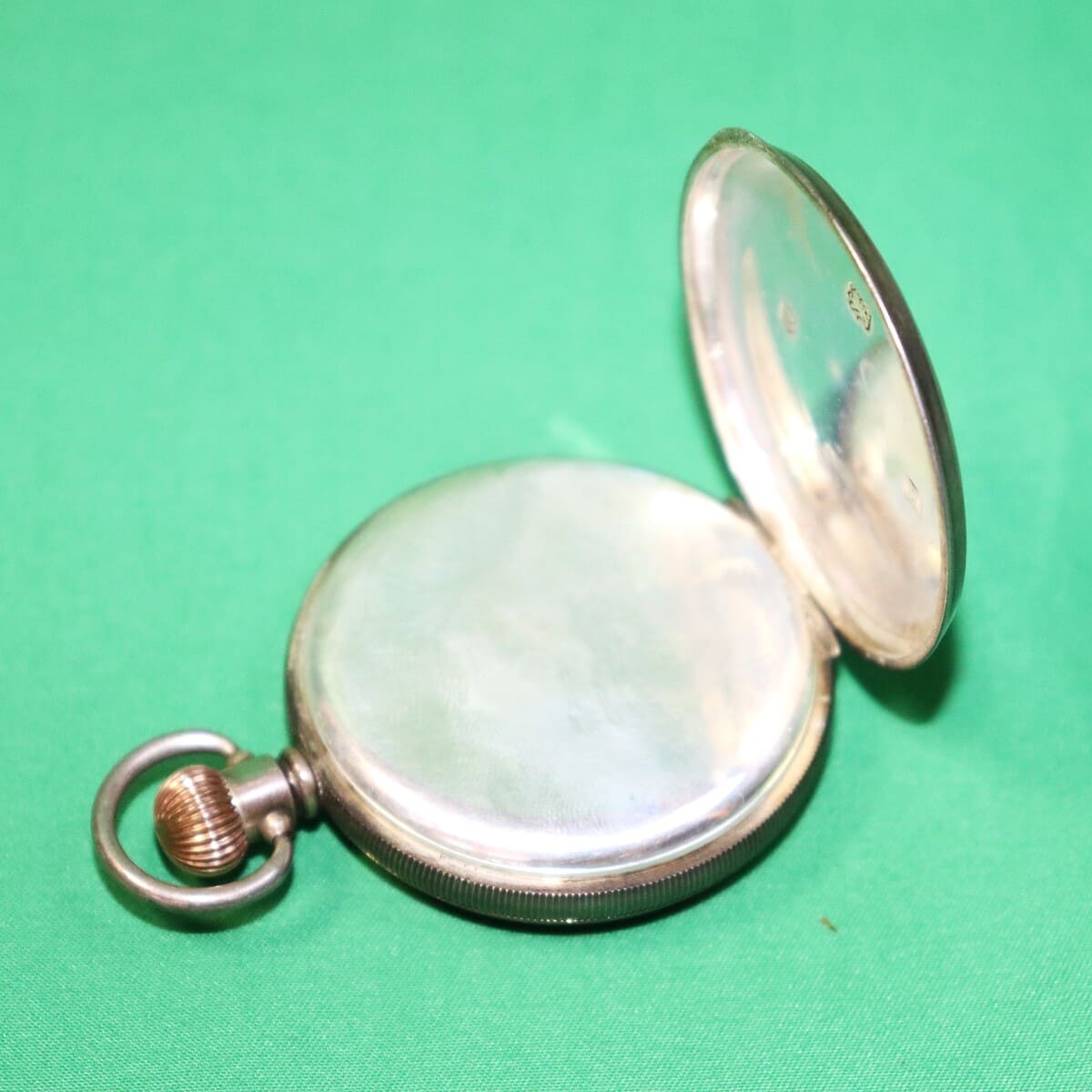 アンティーク懐中時計（スターリングシルバーケース）