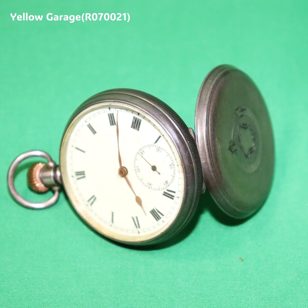 英国ホールマーク純銀ケース × スイス製ムーブメント