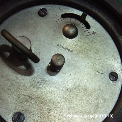 ヴィンテージ 鳥かご型ロータリークロック（マーブルベース）