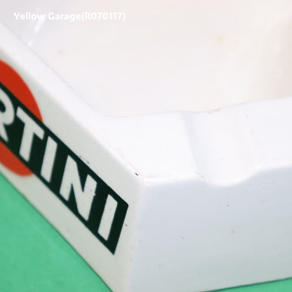 ヴィンテージ MARTINI アッシュトレイ（フランス製／Sarreguemines × VOX Paris）