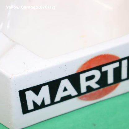 ヴィンテージ MARTINI アッシュトレイ（フランス製／Sarreguemines × VOX Paris）