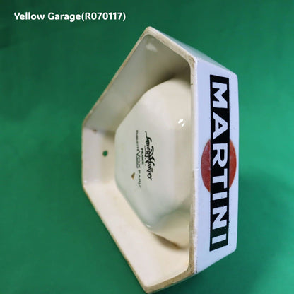 ヴィンテージ MARTINI アッシュトレイ（フランス製／Sarreguemines × VOX Paris）