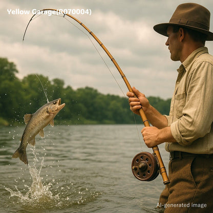 ベークライト製のヴィンテージ釣り用リールです
