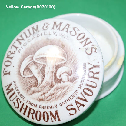 フォートナム＆メイソン 陶器製マッシュルーム・セイヴォリーポット（アンティーク）