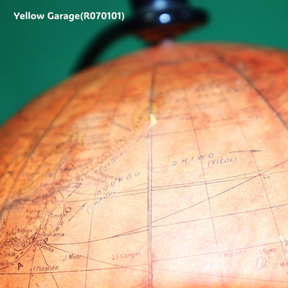 ヴィンテージ照明付き地球儀「GLOBE TERRESTRE PERRINA」 フランス製