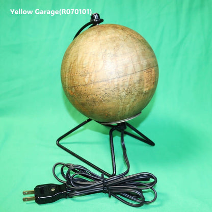 ヴィンテージ照明付き地球儀「GLOBE TERRESTRE PERRINA」 フランス製