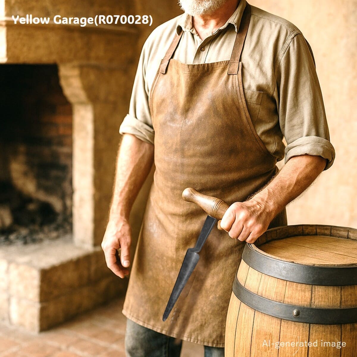 英国シェフィールドの老舗工具メーカー I.SORBY 製のアンティーク大工道具「スパイラルボーラー（オーガードリル）」