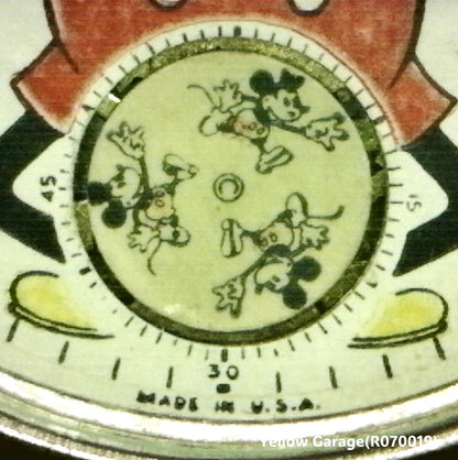 ミッキーが時を刻む、夢と歴史の懐中時計