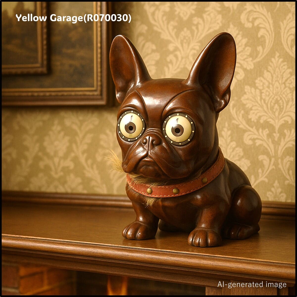 西ドイツの名門Oswald（オズワルド）社が製造したブルドッグの形をした目玉時計（アイクロック）