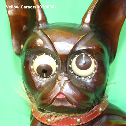 Oswald（オズワルド）社製 ブルドッグ型アイクロック｜1950年代・ドイツ製