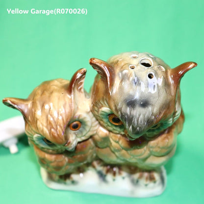 知恵と安らぎを灯すフクロウ親子