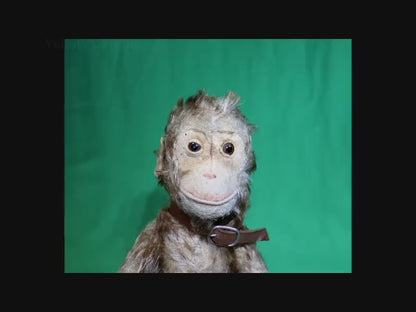イエス・ノー・モンキーぬいぐるみ｜レトロな愛嬌あふれるアンティーク