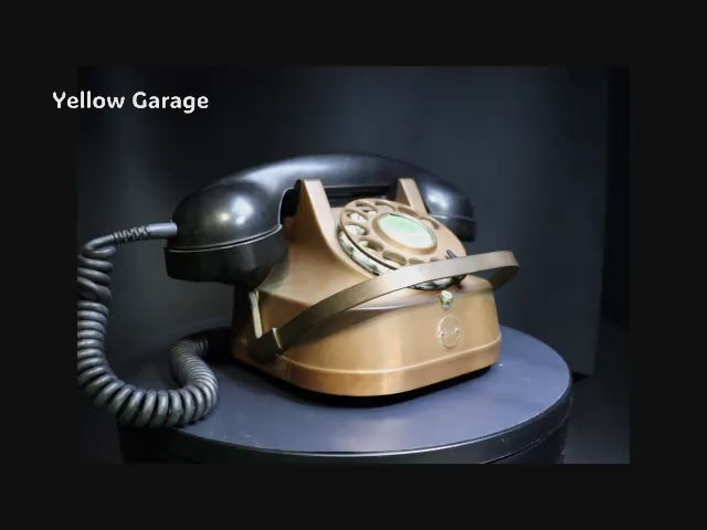 1950年代のベルギー製RTT（ベルギー国営電話会社）仕様のクラシカルなダイヤル式電話機＿動画