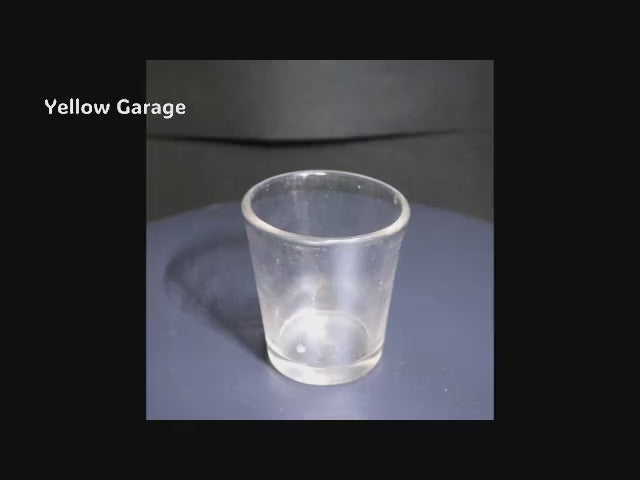 ヨーロッパの家庭で実際に使われていたアンティークのガラスカップ＿動画
