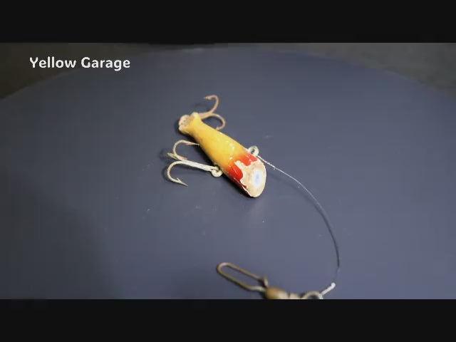 ヴィンテージ フロリダ ウッドポッパー（赤頭×黄ボディ）動画