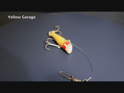 ヴィンテージ フロリダ ウッドポッパー（赤頭×黄ボディ）動画