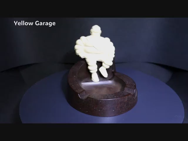 【英国製オリジナル】ミシュラン ビバンダム 灰皿（ベークライト製・ヴィンテージ1940〜50年代）＿動画