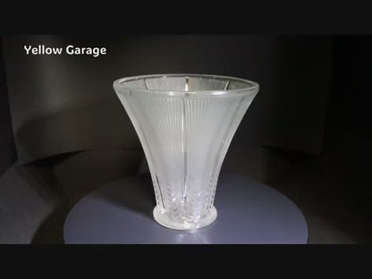 ルネ・ラリックによるフランス製のアンティークガラスベース