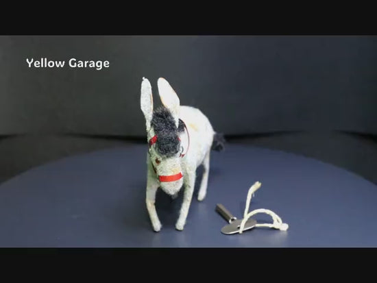 フランス製アンティーク ゼンマイ式ロバのおもちゃ　動画1