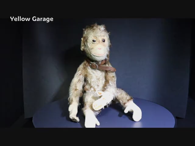 ヴィンテージ・モンキーぬいぐるみ｜レトロな愛嬌あふれるアンティーク動画