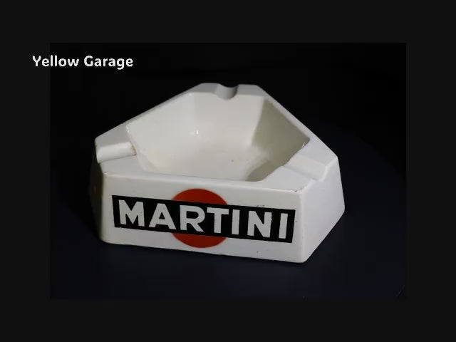 フランスの名窯 Sarreguemines（サルグミンヌ） による広告用陶製アッシュトレイ