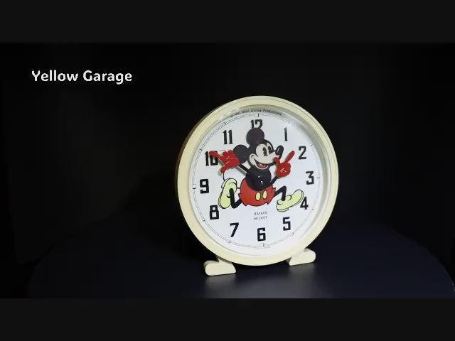1977年製 フランス Bayard社製 ミッキー・アラームクロック（手巻き式・正規ライセンス）＿動画
