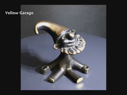 1960年代にオーストリアで制作されたWalter Bosse（ウォルター・ボッセ）によるオリジナルのビエンナブロンズ製ノーム（小人）フィギュア＿動画