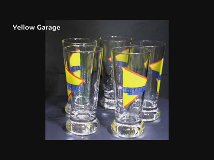 フランスの老舗パスティス（アニス酒）ブランドCASANIS（カサニス）／LE PASTIS のアンティーク・トールグラス5客セット＿動画