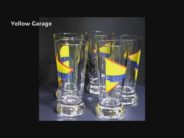 フランスの老舗パスティス（アニス酒）ブランドCASANIS（カサニス）／LE PASTIS のアンティーク・トールグラス5客セット＿動画