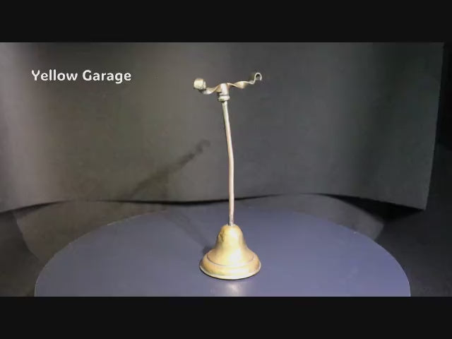 アンティーク 真鍮製ツイストバー アクセサリースタンド　動画