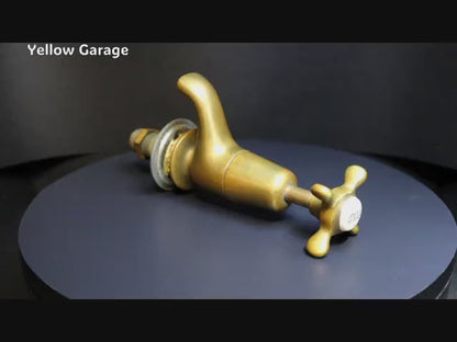 ヴィンテージ 真鍮製「COLD」蛇口　動画
