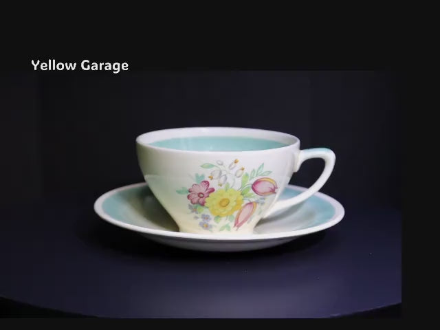 Susie Cooper（スージー・クーパー）カップ＆ソーサー（花柄デザイン）