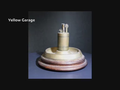 第一次世界大戦期（1914–1918年）前後に制作されたと考えられる真鍮製の大型テーブルライター＿動画