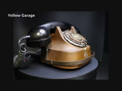 1950年代のベルギー製RTT（ベルギー国営電話会社）仕様のクラシカルなダイヤル式電話機＿動画