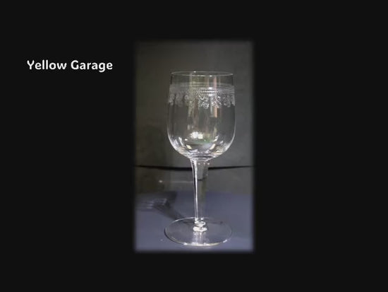 フランスを代表するクリスタルブランドオールドバカラによる「ポンパドール」シリーズのアンティーク・ウォーターグラ＿動画