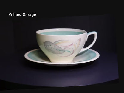 Susie Cooper（スージー・クーパー） ヴィンテージ カップ＆ソーサー Feather デザイン