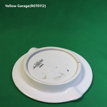 サンデマン ポート＆シェリー 陶器製アンティーク灰皿（Limoges製・フランス）