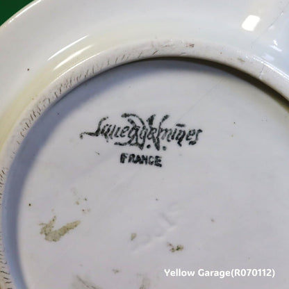 サンデマン ポート＆シェリー 陶器製アンティーク灰皿（Limoges製・フランス）