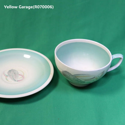 Susie Cooper（スージー・クーパー） ヴィンテージ カップ＆ソーサー Feather デザイン