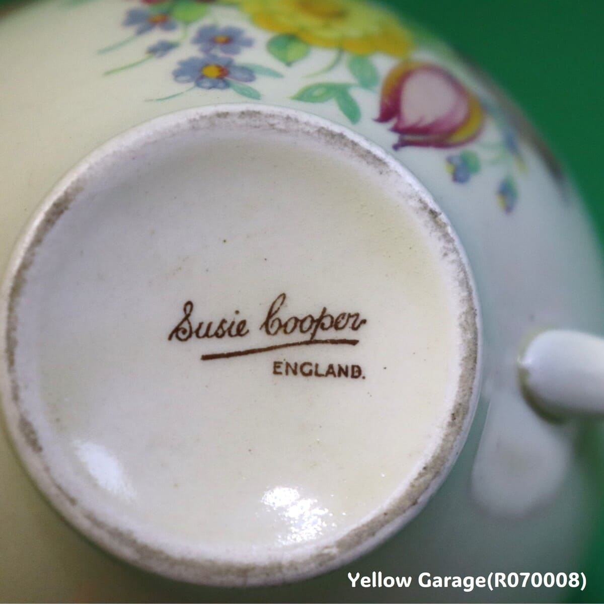 ヴィンテージ Susie Cooper 花柄 カップ&ソーサー イギリス製 | 1940