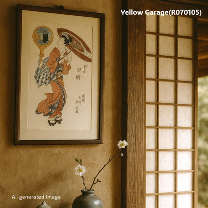 江戸時代後期の浮世絵師・渓斎英泉による「当世點眼鏡（とうせいてんがんきょう）」シリーズの一作品